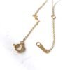 20220120185225 18K Gold Cross Pendant Diamond Necklace