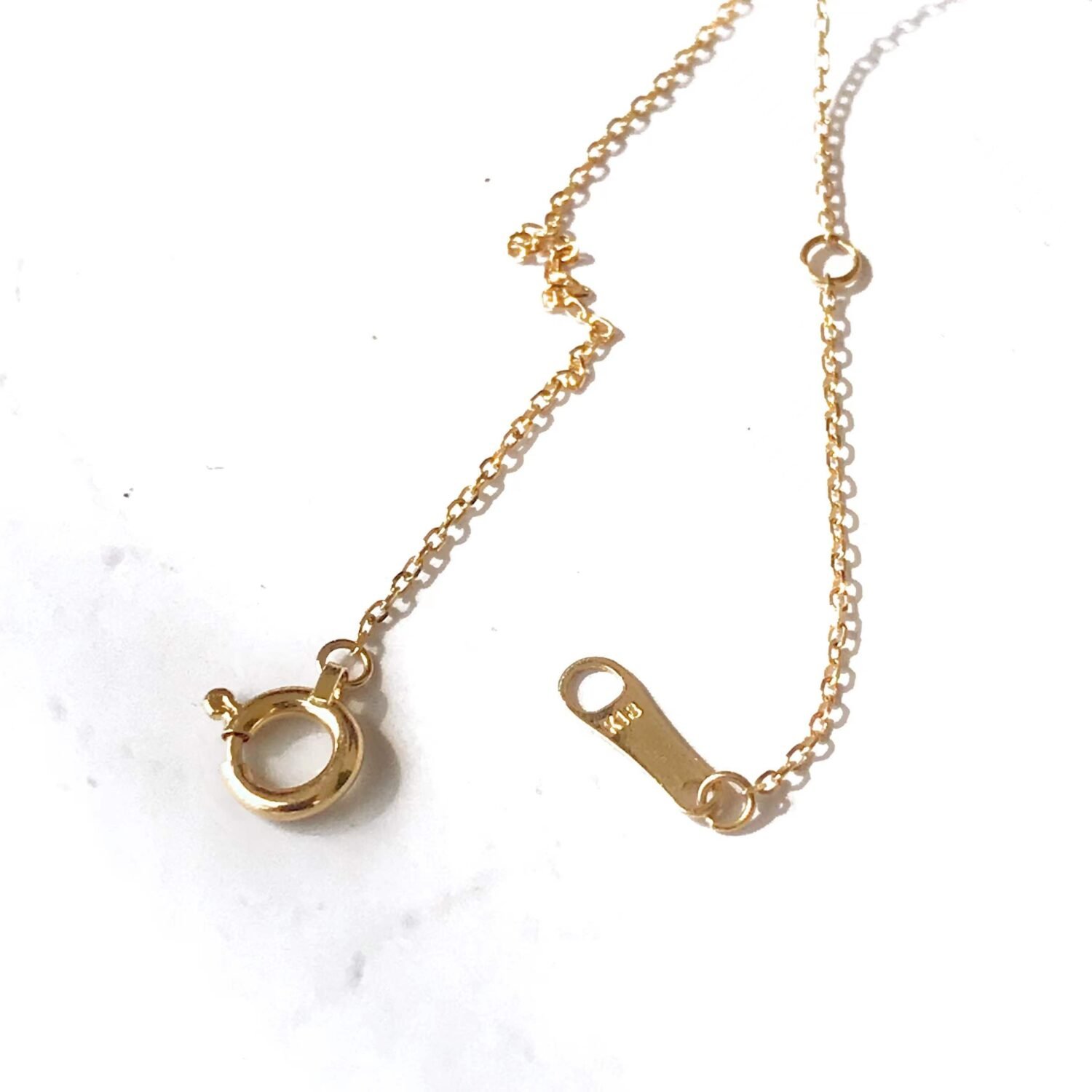 20220120185225 18K Gold Cross Pendant Diamond Necklace