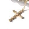 3_53ed9771-e4e1-4b5f-b04f-fbb68a56dd70 18K Gold Diamond Cross Necklace | Delicate Vintage Pendant