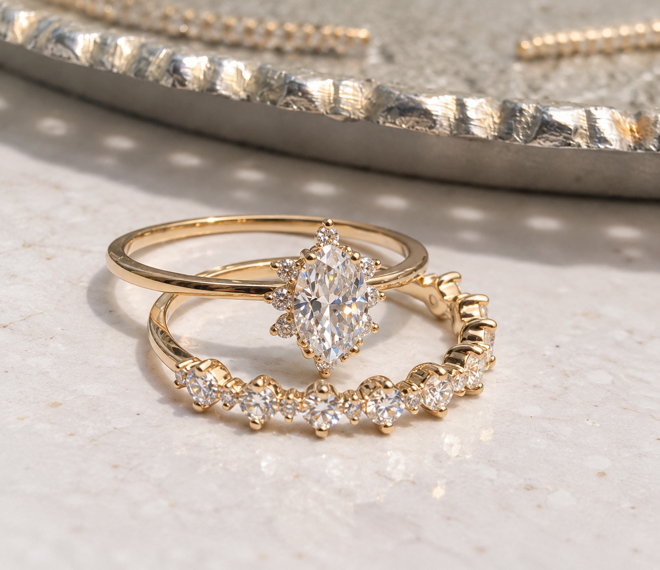 4c458e47-337f-428b-b256-8b30d3a16b56 Stargaze moissanite engagement ring
