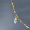 18K Gold 0.50 CT Lab Grown Diamond Marquise Floating Necklace