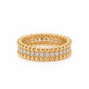 8b5d4048-a25c-4395-839b-f6aee26713ee 18K Gold Diamond Beaded Eternity Ring