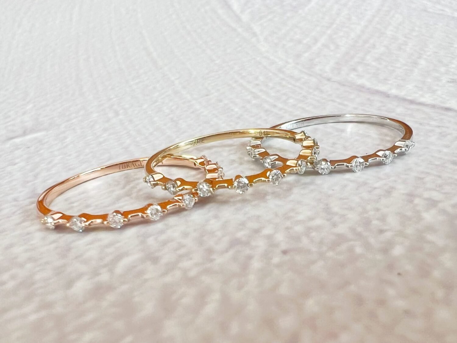 9AA0DADC-5629-430E-A111-2FD699962BA4-1 Petite Diamond Distance Band,Mose Code Ring,14K Solid Gold Diamond Ring,14K Moissanite rings,Stacktable Rings,snowdrift rings,wedding bands