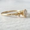 EC690EB4-5BEE-41D1-8E3F-2FFAC303CFB2-1 18K Solid Gold Cluster engagement ring