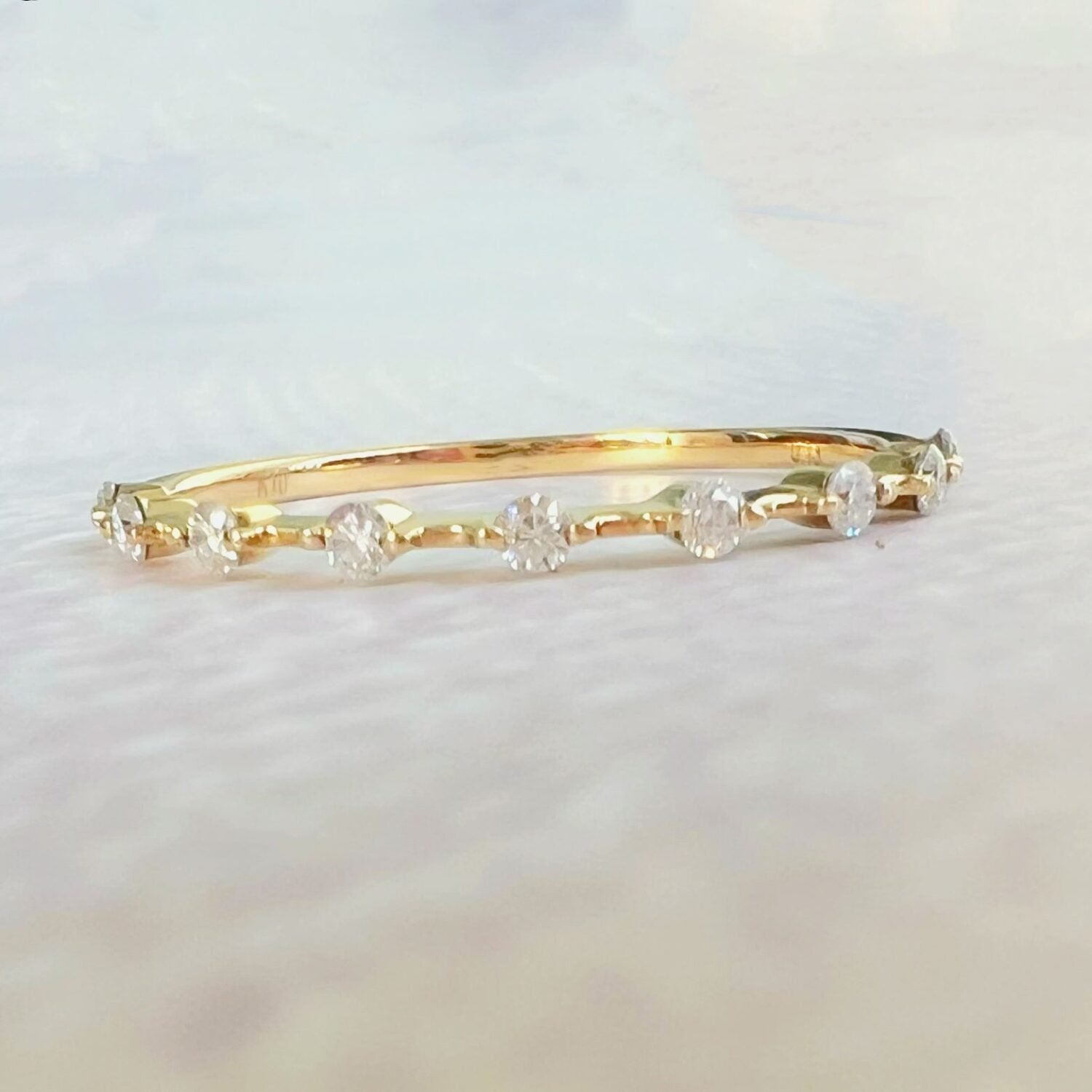 F49579D1-11E8-4549-A367-9E0AB571D3FF-1 Petite Diamond Distance Band,Mose Code Ring,14K Solid Gold Diamond Ring,14K Moissanite rings,Stacktable Rings,snowdrift rings,wedding bands