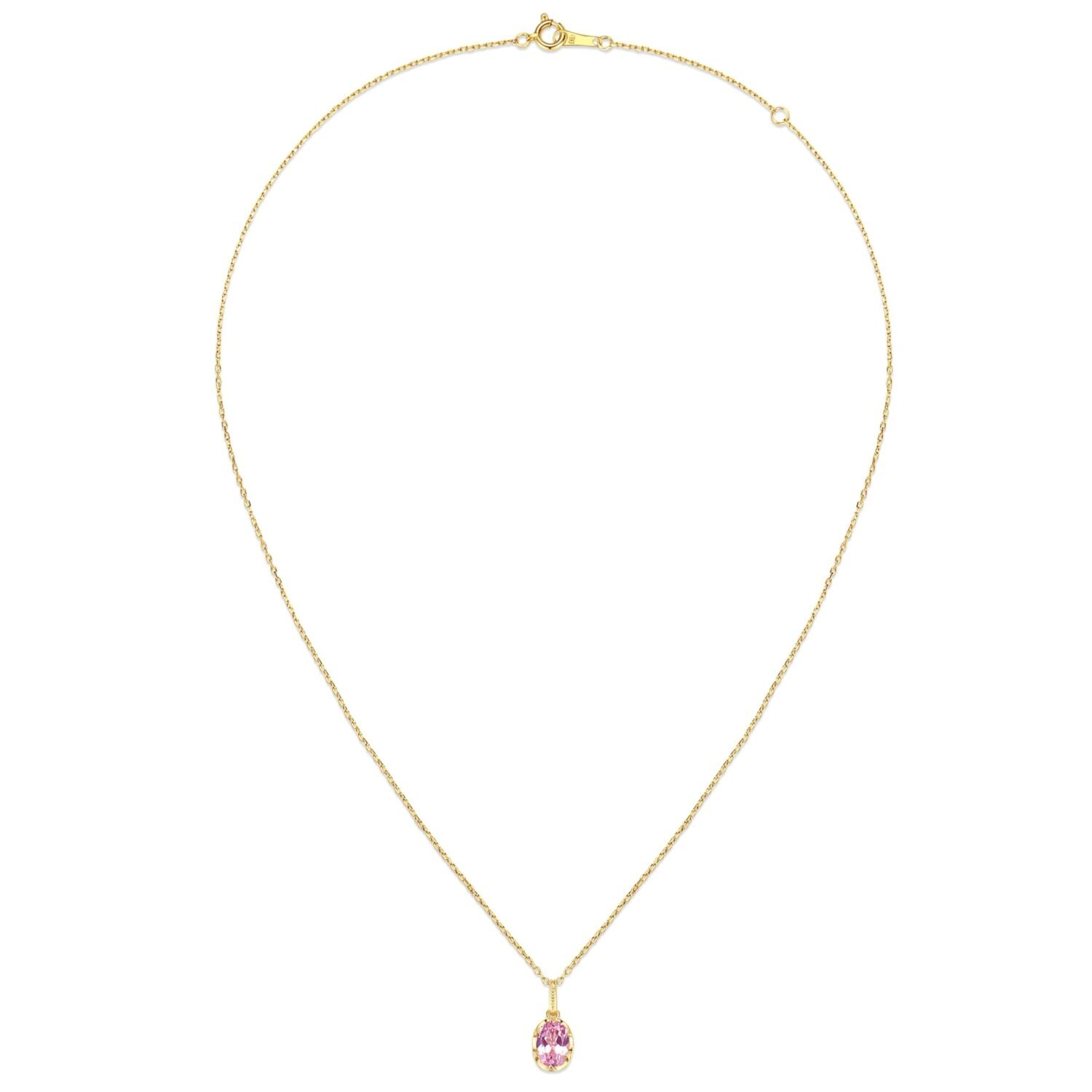 IMG_7675-1 18K Solid Gold Morganite Pendant