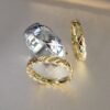 14k Solid Gold Wedding Band 3mm CoCo 18Kt Wedding Ring Solid Gold Men’s Women‘s Wedding Ring Thin Promise Ring Free Laser Entgrave
