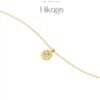 18K Solid Gold Diamond Necklace，14K Gold Solitaire Certified Diamond Necklace Gold Natural Diamond Necklace For Her Gift For Wife