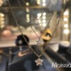 14K Solid Gold Star Necklace Gold，18K Gold Moissanite Star Necklace, Diamond Star Charm, Gift For Wife, Graduation Gift