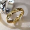 14k Solid Gold Wedding Band 3mm CoCo 18Kt Wedding Ring Solid Gold Men’s Women‘s Wedding Ring Thin Promise Ring Free Laser Entgrave