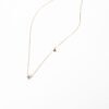 Certified Diamond Initial Necklace / 14k Gold Diamond Letter Necklace / Diamond Bezel Letter Necklace / Moms Day Necklace / Personalized
