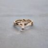 Luxury Collection 18K Solid Bold Gold T Ring