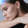 18K Diamond Cluster Chain Bracelet