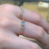 Santa Maria Aquamarine Ring 18K gold
