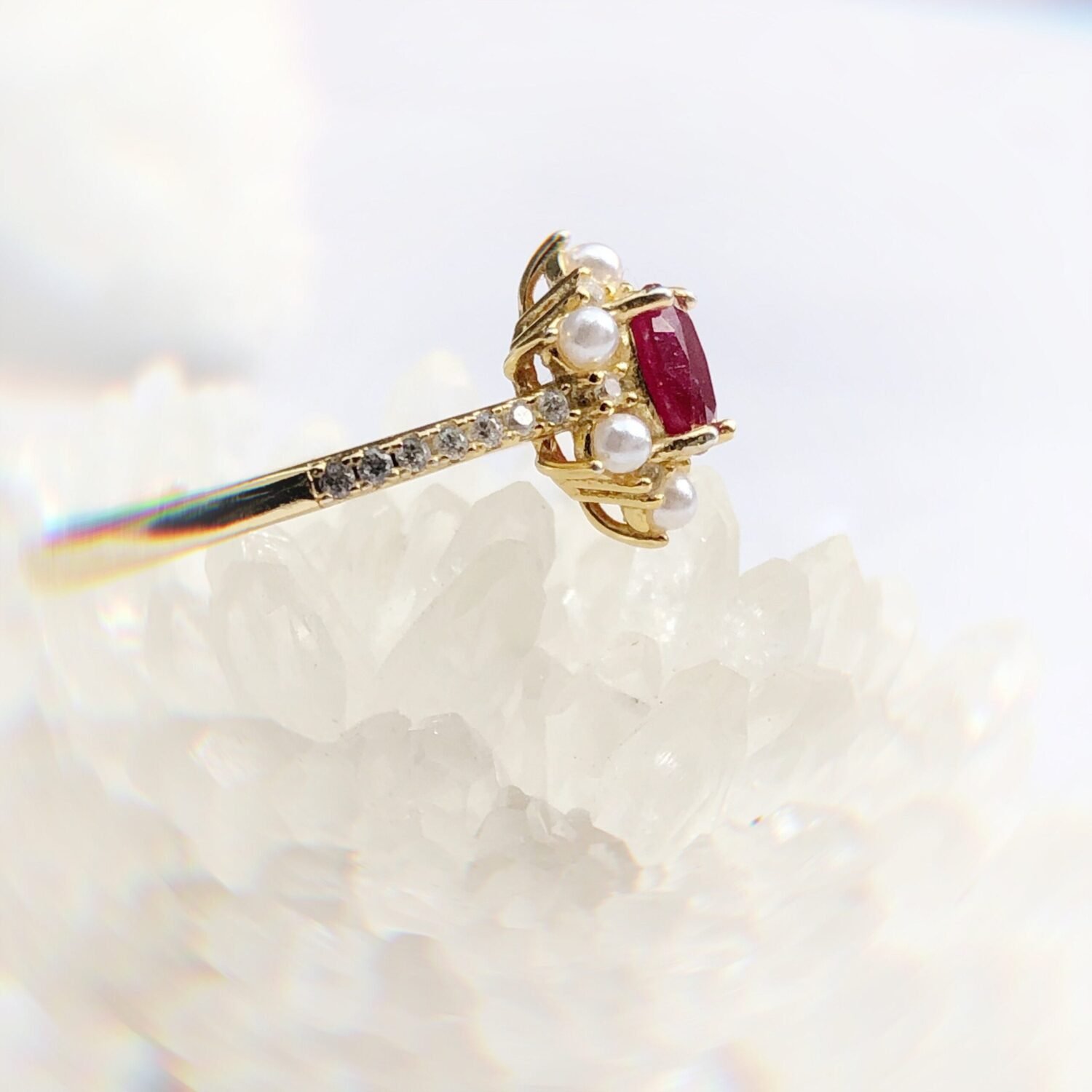 il_fullxfull.3632805348_l0ur-1 18K Ruby Ring Diamond Engagement Ring