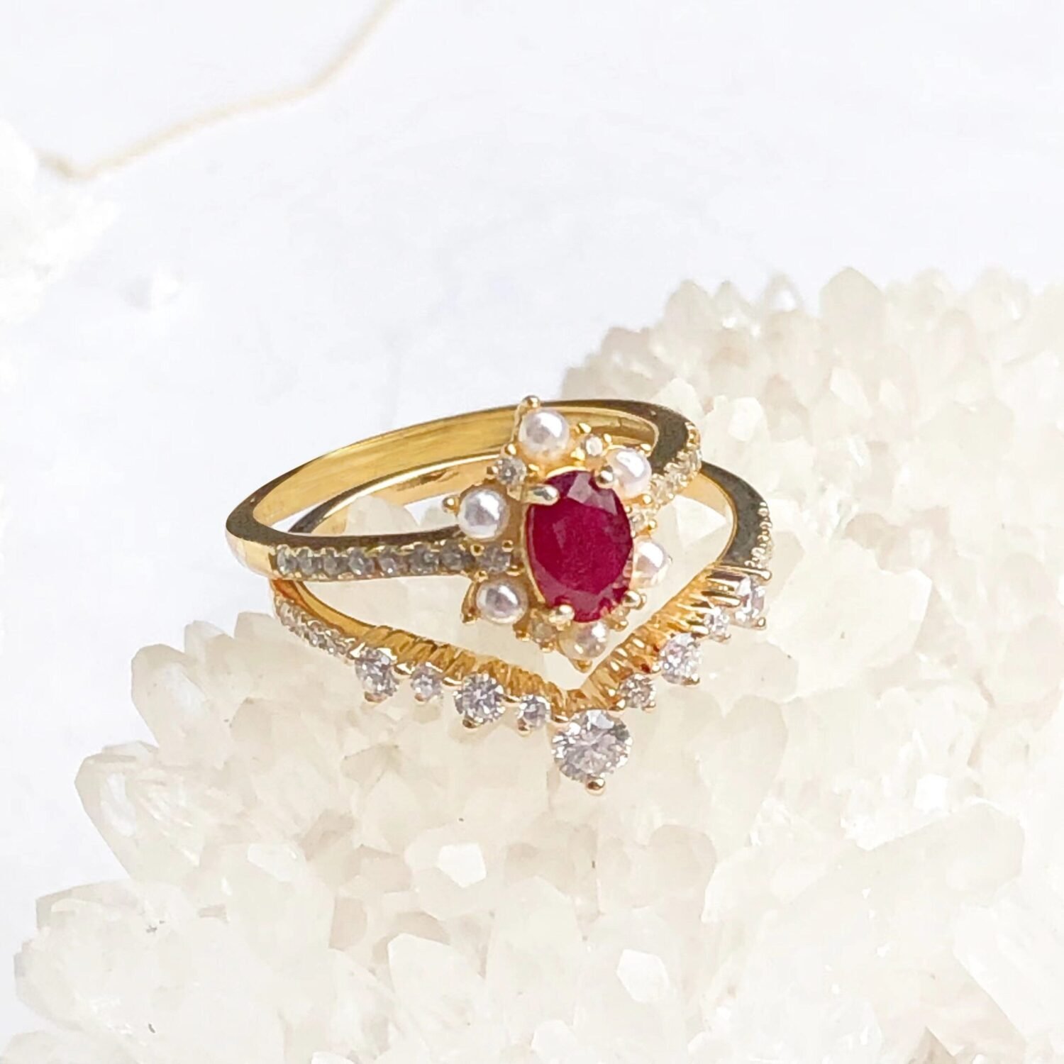 il_fullxfull.3632805526_5wl8-1 18K Ruby Ring Diamond Engagement Ring