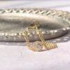 18k Solid Gold  Cuban Link Chain Bracelet | Gold Chain Bracelet | Diamond Cuban Bracelet | Cuban Chain Bracelet For Women | Gold Bracelet