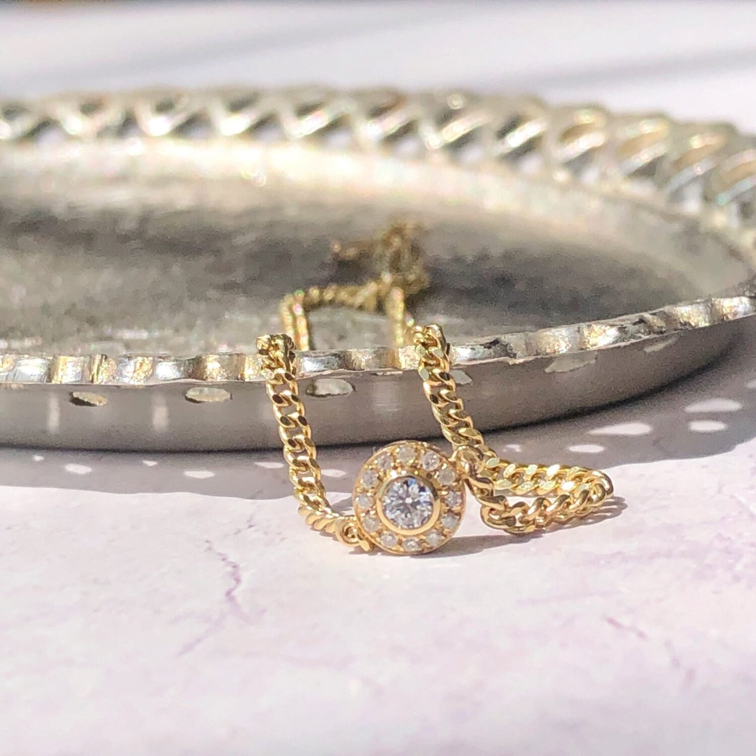 il_fullxfull.3829402452_hcuc_6e07aa2c-33b2-47d3-b633-da31cc4d3a80-1 18k Solid Gold Cuban Link Chain Bracelet | Gold Chain Bracelet | Diamond Cuban Bracelet | Cuban Chain Bracelet For Women | Gold Bracelet
