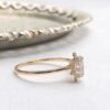 Stargaze moissanite engagement ring