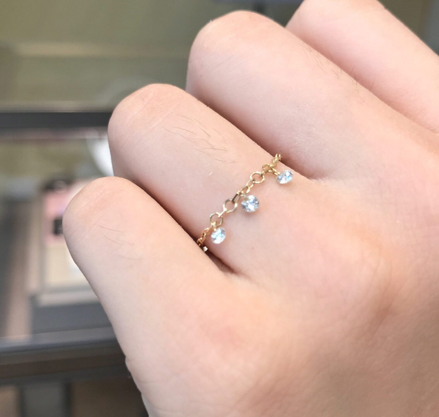 il_fullxfull.3971416789_2mq5-1 18K Drilled Diamond Cluster Ring