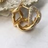 Hikage 18K Diamond Earrings