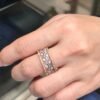 il_fullxfull.4328039727_iduh-1 Buccellati Ring,Vintage Lace Ring,Baroque Diamond Ring ,18K Buccellati Diamond Ring,18K Gold lace ring,Fine Jewelry For Her