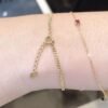 Certified Diamond Bracelet 18K Solid Gold Cuba Link Bracelet