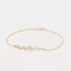 il_fullxfull.4647815530_39oz-1 18K Solid Gold Natural Diamond Constellation Bracelet | Delicate Diamond Cluster Bracelet