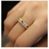 il_fullxfull.4649490265_ekdp-1 18K Solid Gold wedding band engagement Ruby Ring vintage Diamond engagement ring Vintage Ruby Ring For Woman