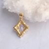 18kt gold stone necklace Lavender Spinel,14Kt Spinel Necklace Pendant Gold purple necklace pendant 18Kt Gold Diamond Spinel Necklace