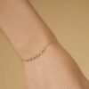 il_fullxfull.4696055699_db9w-1 18K Solid Gold Natural Diamond Constellation Bracelet | Delicate Diamond Cluster Bracelet