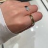 14k Solid Gold Wedding Band 3mm CoCo 18Kt Wedding Ring Solid Gold Men’s Women‘s Wedding Ring Thin Promise Ring Free Laser Entgrave