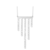 Chandelier Necklace 18K Diamond Tassel Necklace