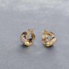 18K Gold Diamond Earrings