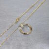 Luxury Collection 18K Gold Diamond Nail Ring