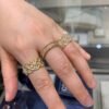 18K Gold Twist Rope Ring