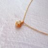 18K Solid Gold Diamond Necklace，14K Gold Solitaire Certified Diamond Necklace Gold Natural Diamond Necklace For Her Gift For Wife