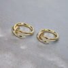 Luxury Collection 18K Gold Diamond Nail Ring