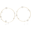 image_761759d9-a705-468b-891d-024a7fccffa7-2 Akoya Pearl Earrings ,Solid Gold Oversized Hoop Earrings, Large Gold Hoop Earrings, Gift for Her