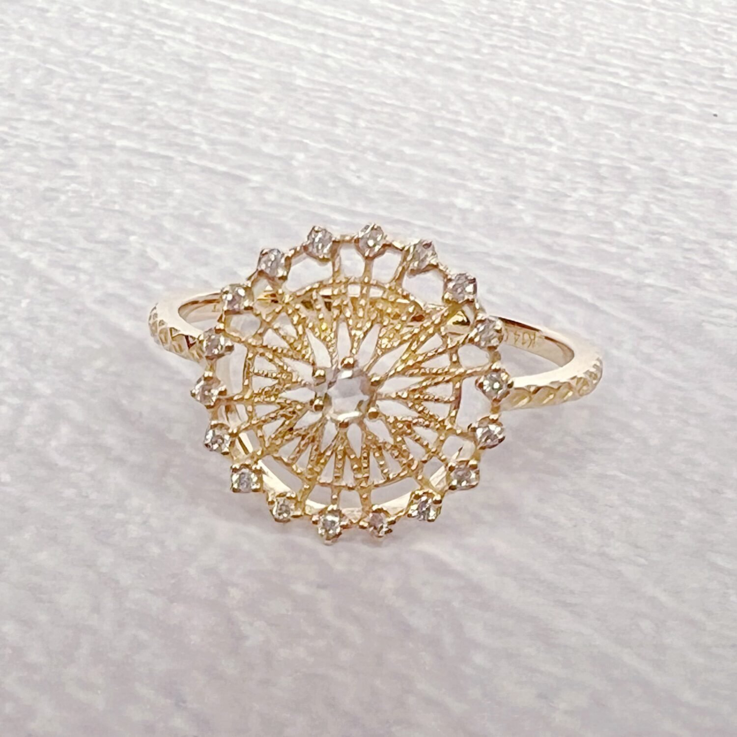 image_7e9119a9-93e6-49ae-91e4-698f0142a337-1 14K Solid Gold Ring/Natural Diamonds Engagement Ring for Women,Ferris Wheel Design Wedding Ring,Moissanite Engagement Ring,Diamond Ring
