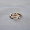 Luxury Collection 18K Gold Diamond Nail Ring