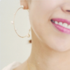 image_a6d0bb74-aadc-491b-a9b0-0740102a79a3-2 Akoya Pearl Earrings ,Solid Gold Oversized Hoop Earrings, Large Gold Hoop Earrings, Gift for Her