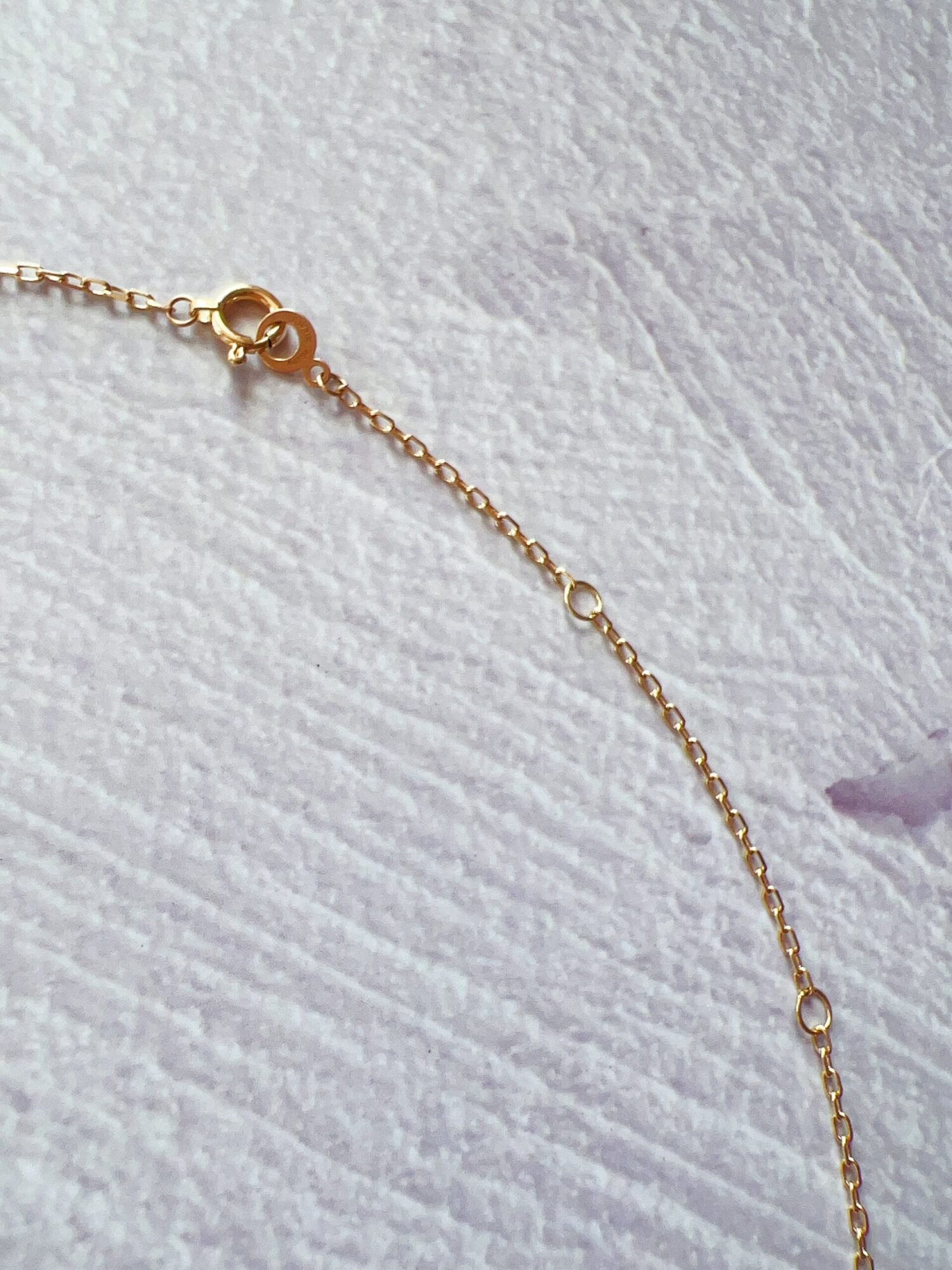 18K Solid Gold Diamond Necklace，14K Gold Solitaire Certified Diamond Necklace Gold Natural Diamond Necklace For Her Gift For Wife