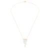 Chandelier Necklace 18K Diamond Tassel Necklace