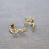 18K Gold Diamond Earrings