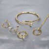 image_da803d0b-c5ff-4412-af6c-aae80ab7b2ea-1 Small/18K Solid Gold Nail Bracelet