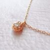 18K Solid Gold Diamond Necklace，14K Gold Solitaire Certified Diamond Necklace Gold Natural Diamond Necklace For Her Gift For Wife