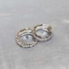 Unisex Diamond Snake Septum Piercing, 14K Solid Gold Diamond Snake Daith Piercing, Snake Daith Clicker, Gold Snake Clicker Nose Piercing