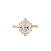 Stargaze moissanite engagement ring