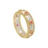 微信图片_20240902151109 18K Solid Gold wedding band engagement Ruby Ring vintage Diamond engagement ring Vintage Ruby Ring For Woman